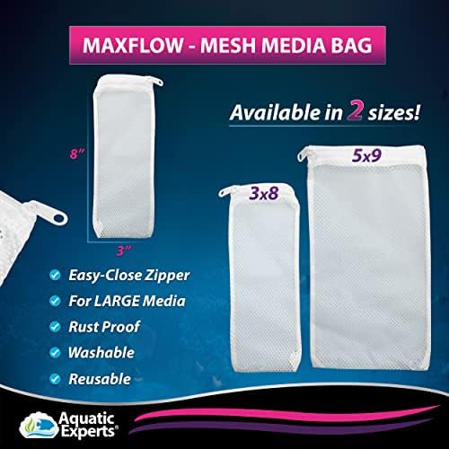 Especialistas aquáticos Biolodge 500 ml + Max Flow Mesh Media Bags