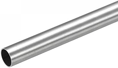 UXCELL 316 Tubo de aço inoxidável, 3 mm od 0,5 mm de espessura da parede de 300 mm de comprimento