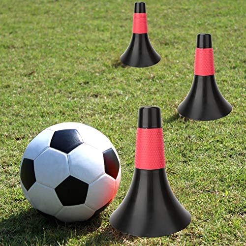 Barreira de futebol de cone flbirret para treinamento - copo de obstáculo plástico durável para futebol e basquete - cores brilhantes