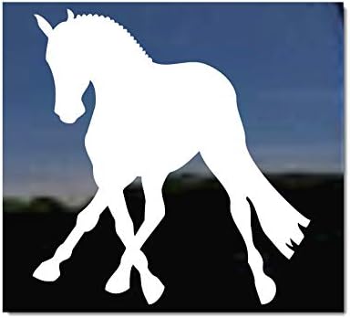 Passo lateral Trailer de cavalo de vinil adesivo de decalque de janela de vinil