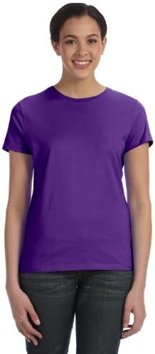 Camiseta de Collar Comfort de Hanes Feminina