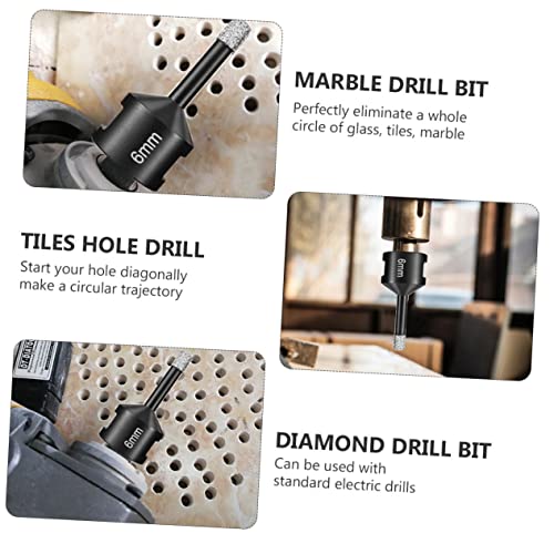 Angoily 1pc Marble Hole Diamond Bits Bits Diamond Core Drill Bit Bit Tile Remover Tools Ferramentas de mármore Drill Bit Brill Brill