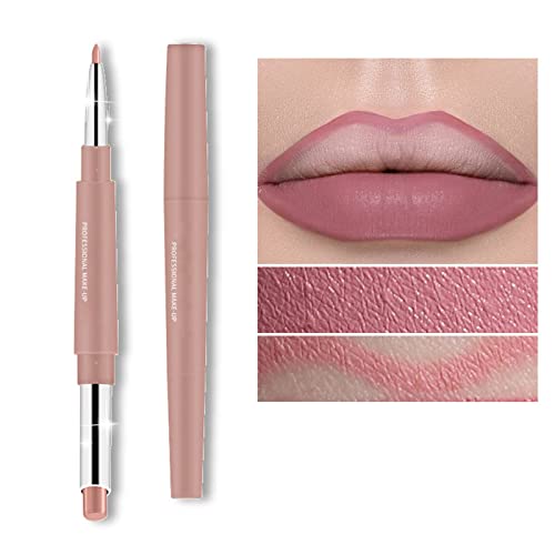 Sem transferência Lipstick Lip Liner e Batom Conjunto Casta