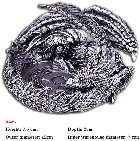 Esculturas de dragão de cinzas e dragão vintage
