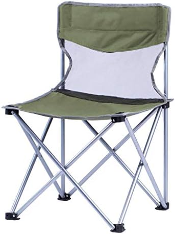 Cadeiras de acampamento portáteis de CzdyUf com altura ajustável compacto compacto cadeira de mochila dobrável com bolsa de transporte