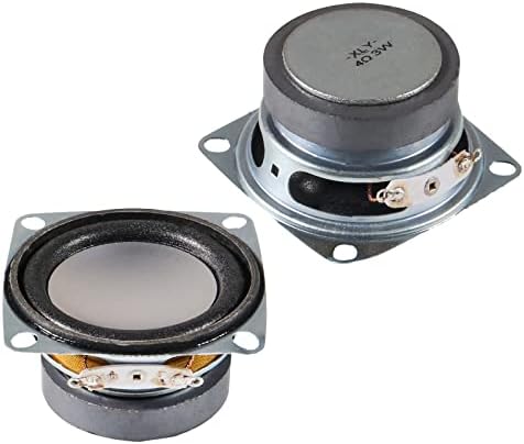 Diann 4pcs 2 4ohm 3W Full Range Audio Speaker estéreo Loudspeaker para DIY Speaker