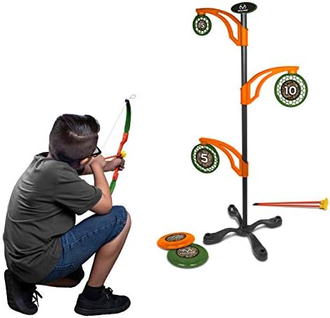 NKOK Realtree Games 2-in-1 Flying Disc & Archery Set