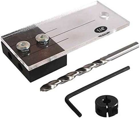 Peças da ferramenta 1/4 Modelos de acessórios Modelos de orifício para perfurador de perfuração Ferramenta de madeira ferramenta de gravura Máquina de gravação de metal Localizador de posição rápida - CN