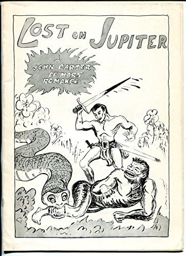 Perdido no Júpiter 1960'S-erb-john Carter-Burroughs Bulletin-Gilmour-126 de 250-VF