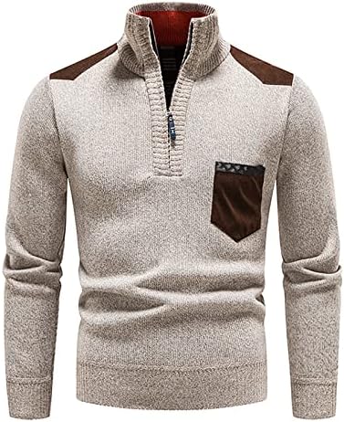 Manga longa de inverno Men masculino Classic PLATUSERIA SIZENDO SIGNIMAIRA DE SIGNIMAIRA FILD RUCHED GURTLENECK CONFENTE