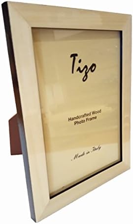 TIZO 5 x 7 White Wooden Frame, fabricado na Itália