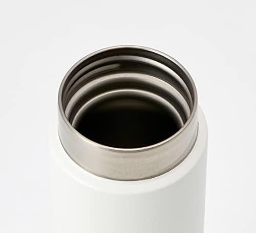 Skatista TMB5-A Ultra Lightweight Titanium Canect Bottle, 16,9 fl oz, Branco, caixa de madeira