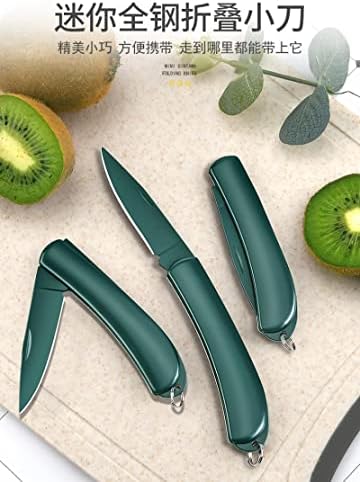 コス · ショー Faca dobrável Faca de frutas Dobrando a faca caçadora Dormência aluno melão portátil e faca de fruta Faca