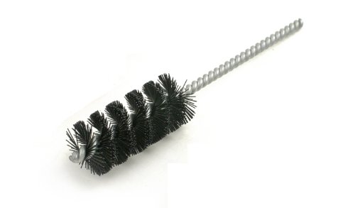 Brush de pesquisa 83 escova de torção em espiral, nylon, haste única, diâmetro de 9/16 , diâmetro de arame de 0,01,