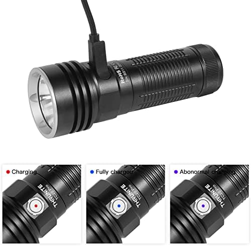 Thrunite TC20 Pro USB-C lanterna portátil lanterna recarregável LED LANTLEAS MAX 3294 LUMENS LUZ, LUZ FOLDO