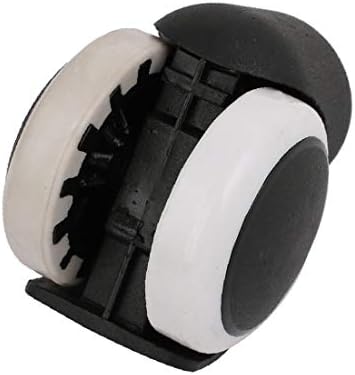X-Dree 50mm Diâmetro roda pu PU 11mm orifício de perfuração DIA Rolo de giro sem freio (Rueda de Pu de 50 mm de diámetro