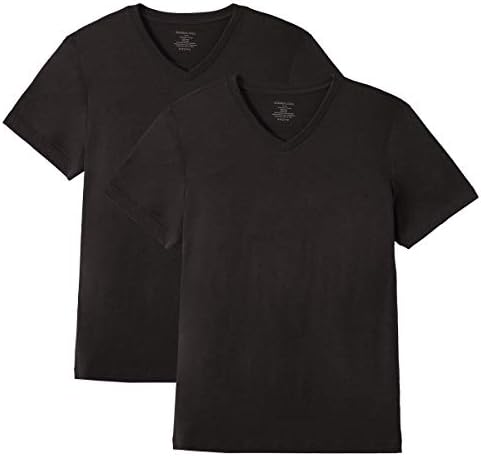 Camisetas masculinas de bambu Camisetas masculinas de manga curta sólida Camiseta V viscose de bambu multipack para homens para homens