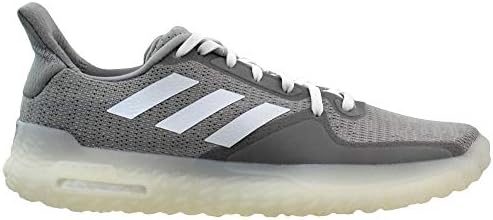 Adidas Womens Fit Trainer, cinza/coral/branco, 8 meio