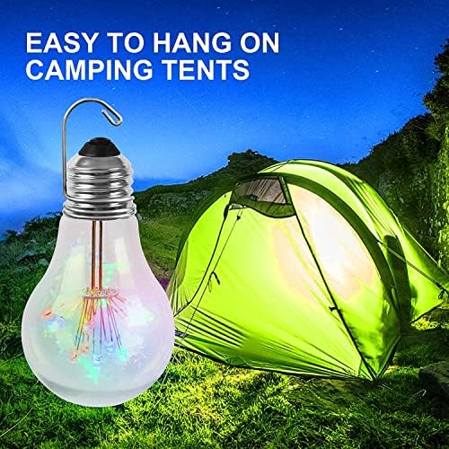 Luzes de acampamento USB decorativas, lâmpada de acampamento portátil da tenda LED 3W 400lm, lâmpada de lanterna pequena para pesca, equipamento de acessórios frios, presentes perfeitos 4pack