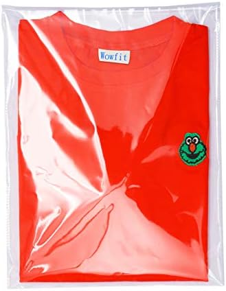 Wowfit 100 contagem 9x12 polegadas Clear Celofane Sacos plásticos, sacos de violoncelo self-selving selfelable ótimos para roupas, camisas, calças, alimentos, folhetos, mais