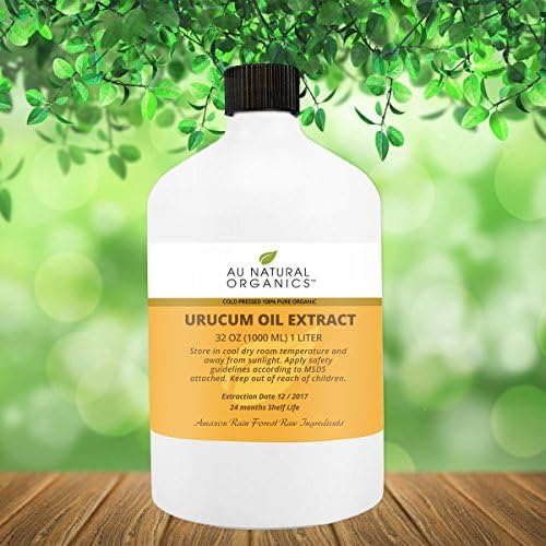 AU Natural Organics Pure Certified Urucum Oil Fornecam