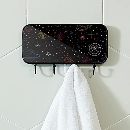 Lyetny toalheiro de toalhas de parede Montada com toalha de toalha decoração de banheiro decoração de roupão de roupão