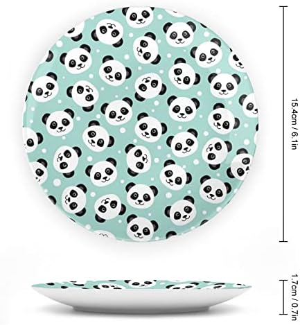 Placas decorativas de placa decorativa de ossos de panda