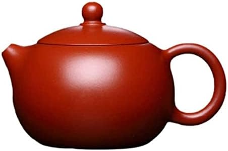 TEAPOTS MODERNOS Conjunto de chá zisha feitos à mão, bule de chá feito à mão para uso doméstico de chá de chá de barro