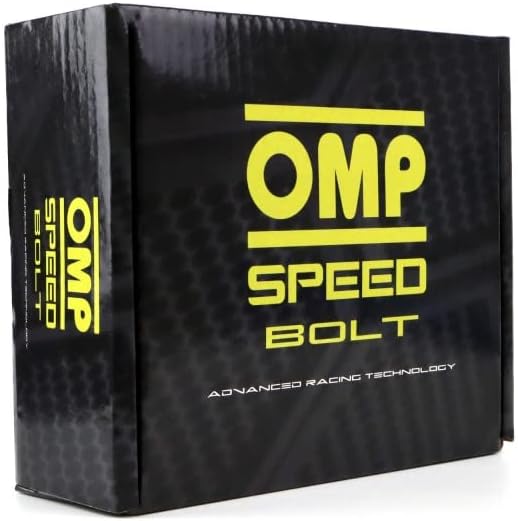 OMP Speed ​​Speed ​​de parafusos de 20 rodas com métrica M14 x 1,5 Chave 17/19 Longo com rosqueamento 27 mm de prata e material DIN 10.9