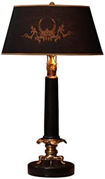 Shuting2020 Lâmpadas de mesa de cabeceira de mesa de mármore preto lâmpada de mesa lobby lobby lâmpada villa quarto quarto sala leitura