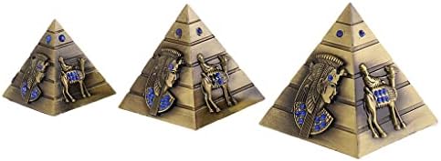 Pirâmides de metal 3pcs/set pirâmides de metal