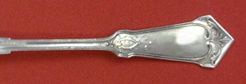 Humboldt de Wood e Hughes Sterling Silver Serving Spoon Piered 9 Budes Custom