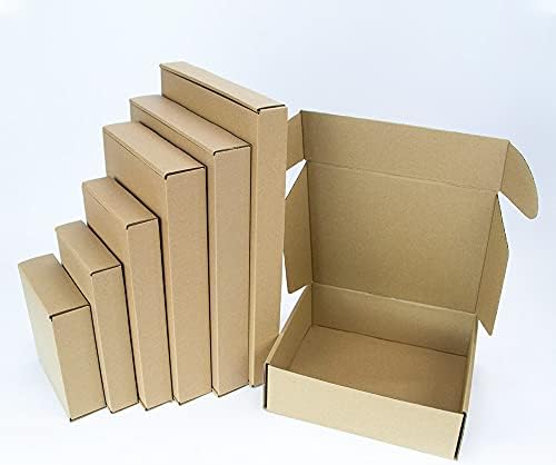Shukele lphz914 5pcs/10pcs kraft embalagem caixa de festival feste box box de aniversário presente kraft caixa de armazenamento