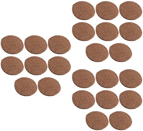 Acessórios para gaiola de pássaros Ganazono Acessórios para barba 24pcs Fibra de fibra de fibra de fibra de pássaro Round Pad