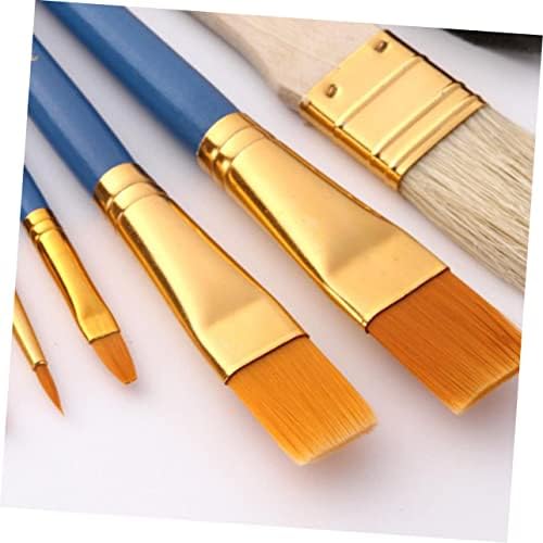 Tofficu 25pcs Conjunto Lite Paincos de pincel aquarela Brush Arte Pintura de arte Pintura de pintura em aquarela pincéis