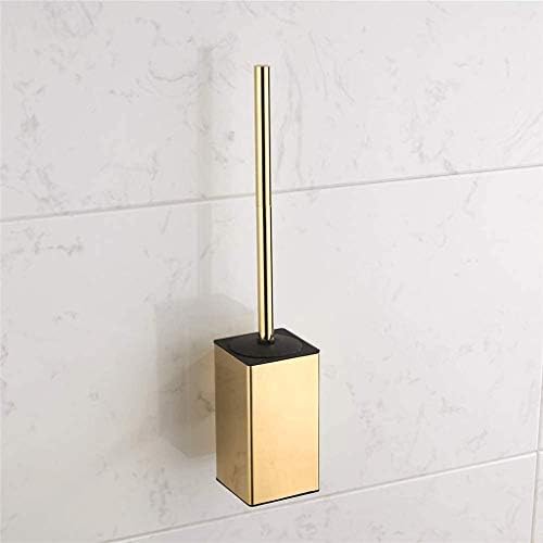 Escova de vaso sanitário zgjhff com suporte de aço inoxidável, perfeito para limpeza e lavagem de acessórios do banheiro