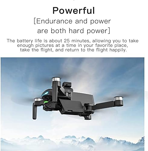 Zottel Adult Drone com HD Dual Camera - RC Quadcopter com retorno automático, siga -me, círculo mosca, waypoint mosca, altitude segura,
