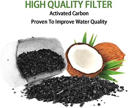 Filtros de água da cafeteira compatíveis com cafeteiras Keurig, filtros de água de carvão substituto