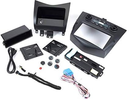 PAC RPK4-CH4101 Kit de instalação integrado RadioPro com controles climáticos integrados para o seleto caminhão Ram 2013-2018 e veículos clássicos de Ram 2019 com 4 carregador de carro portuário USB para bancos dianteiros e traseiros