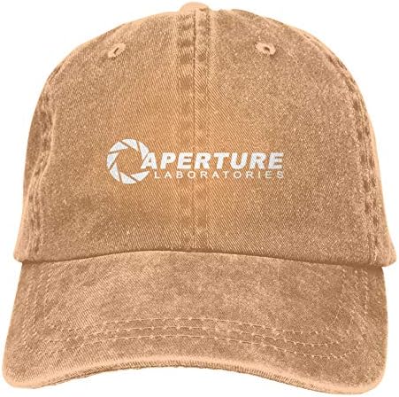 Trioepu Aperture Laboratories unissex acampamento de jeans vintage boné de beisebol de algodão clássico chapéu de chapéu ajustável