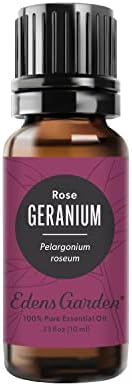 Edens Garden Gerânio- óleo essencial de rosa, puro grau de grau 10 ml