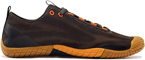 Tênis de corrida de trilha masculinos da TSLA, sapatos leves e leves zero de sopa descalça, sapatos minimalistas de caminhada