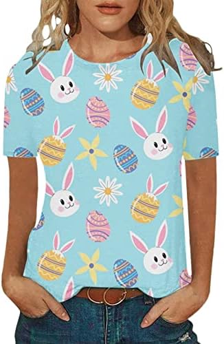 Camiseta espacial páscoa feminina manga curta gola rabbit frango com camise