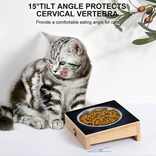 Símbolo Diwali OM com Mandala Dog Cat Bowl Aço inoxidável Anti Vômito alimentador