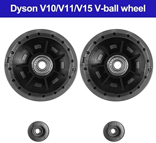 Acessórios de substituição de rodas em V para Dyson V10 V11 V15 A aspirador de limpeza de 100W da cabeça de limpador de acionamento