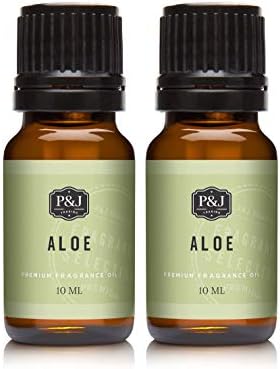 Óleo de fragrância de aloe - óleo perfumado de grau premium - 2pk de 10ml