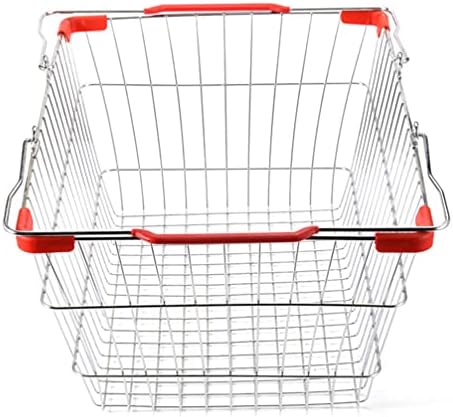 Cabilock Metal Basket Mini recipientes para cesta de armazenamento de ferro forjado cesta portátil de cozinha portátil