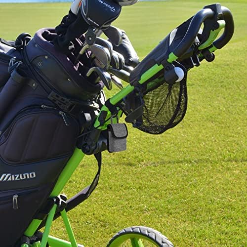 XXerciz Caso de transporte para Izzo Swami 6000 GOF GPS e Swami Vibe Golf GPS, caixa de proteção de viagem de substituição para tela de GPS de golfe com carabiner, portátil e leve, cinza