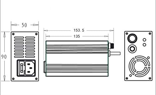 43.8V 2.5a carregador 36V LIFEPO4 Carregador inteligente de bateria 12S CHASH