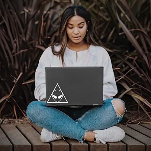 Alien Triangle Sticker Decalk Notebook Laptop 5.5 x5